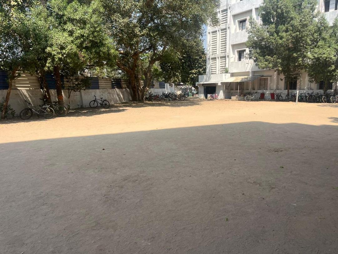 Open ground on campus